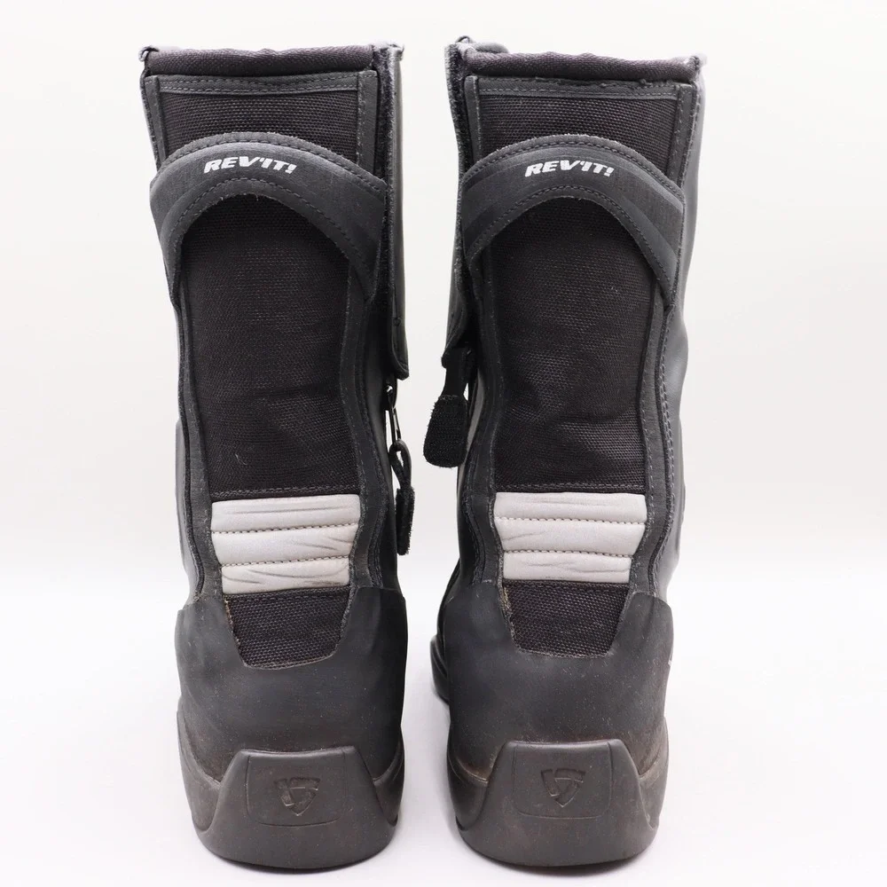 REV IT! Rival H2O Motorcycle Riding Boots Mens Sz 11.5 Black Waterproof Touring - Picture 8 of 10